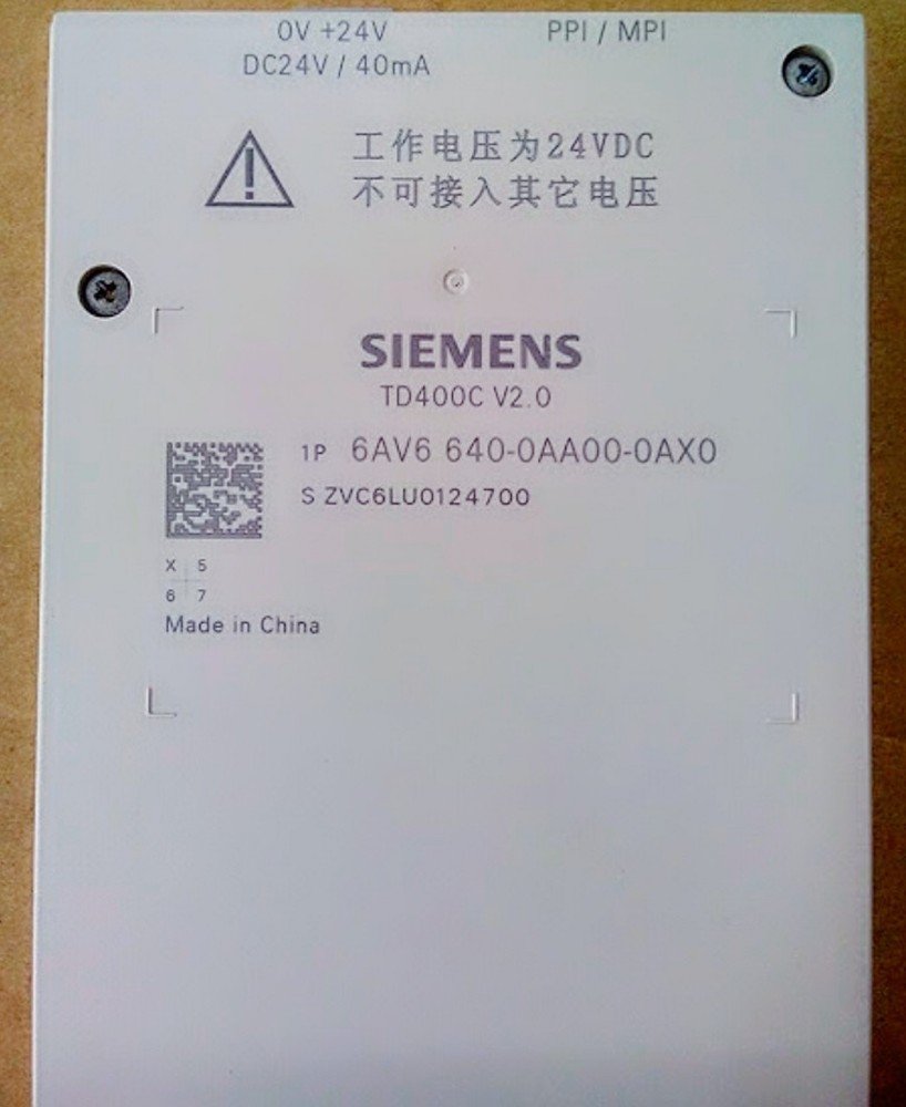 Cung cấp màn hình HMI Siemens TD400C 6AV6