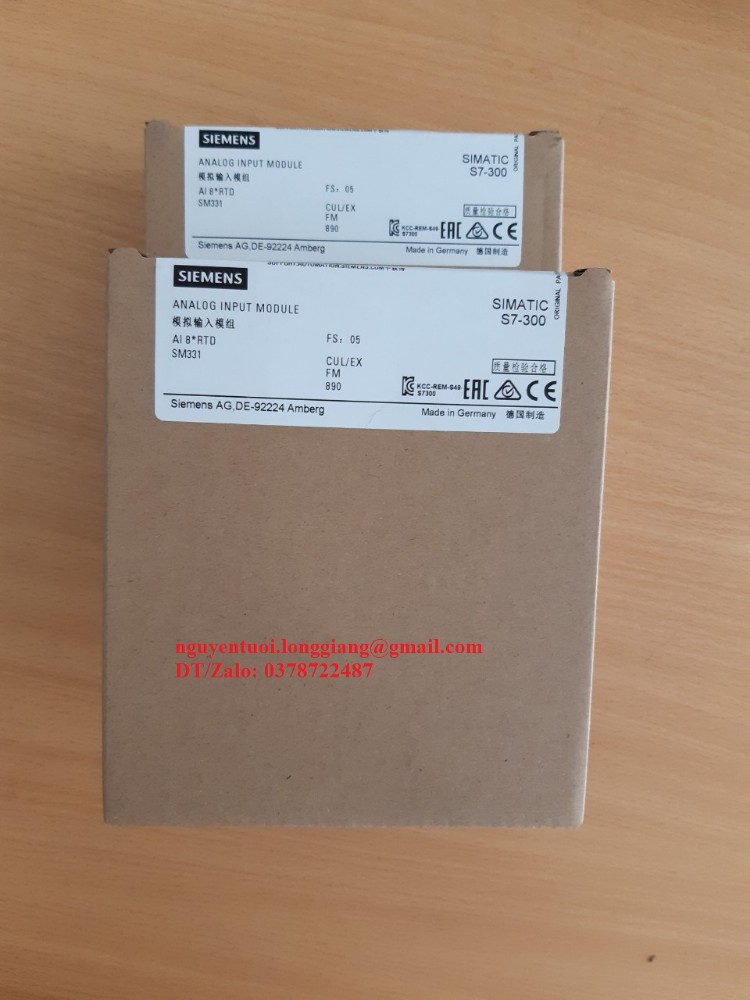 Module Simatic S7-300 6ES7331-7PF01-0AB0